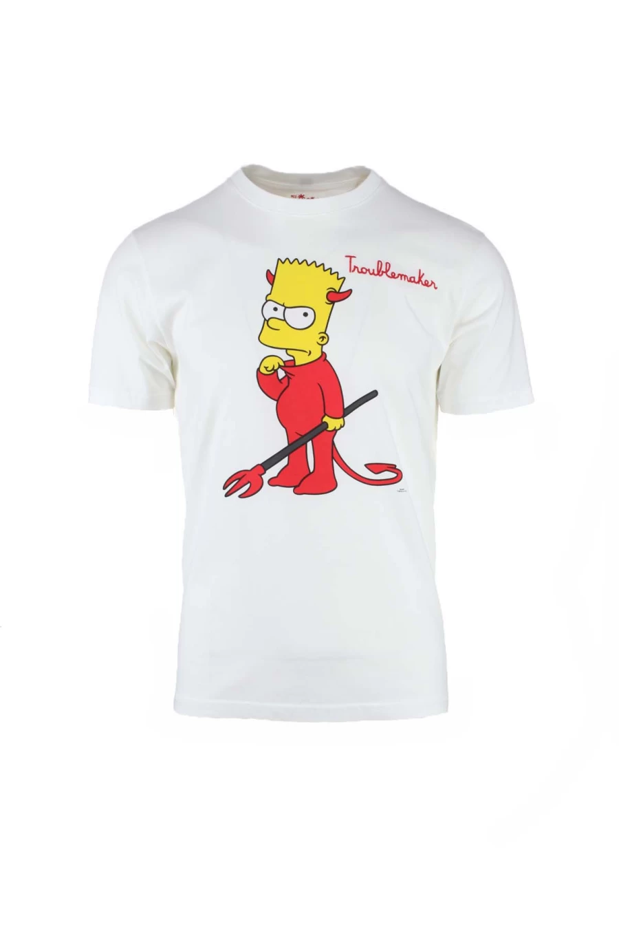 Saint Barth MC2 Troublemaker Simpson Graphic Half Sleeve T-Shirt - PrestigeModaUomo Collection