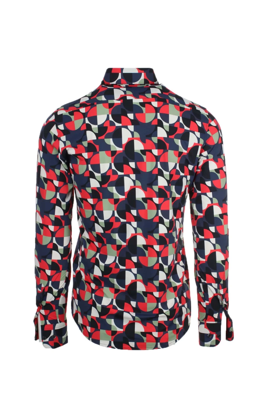 RRD Men's Patterned Technical Fabric Shirt - Premium Performance & Style - Prestigemodauomo Collection