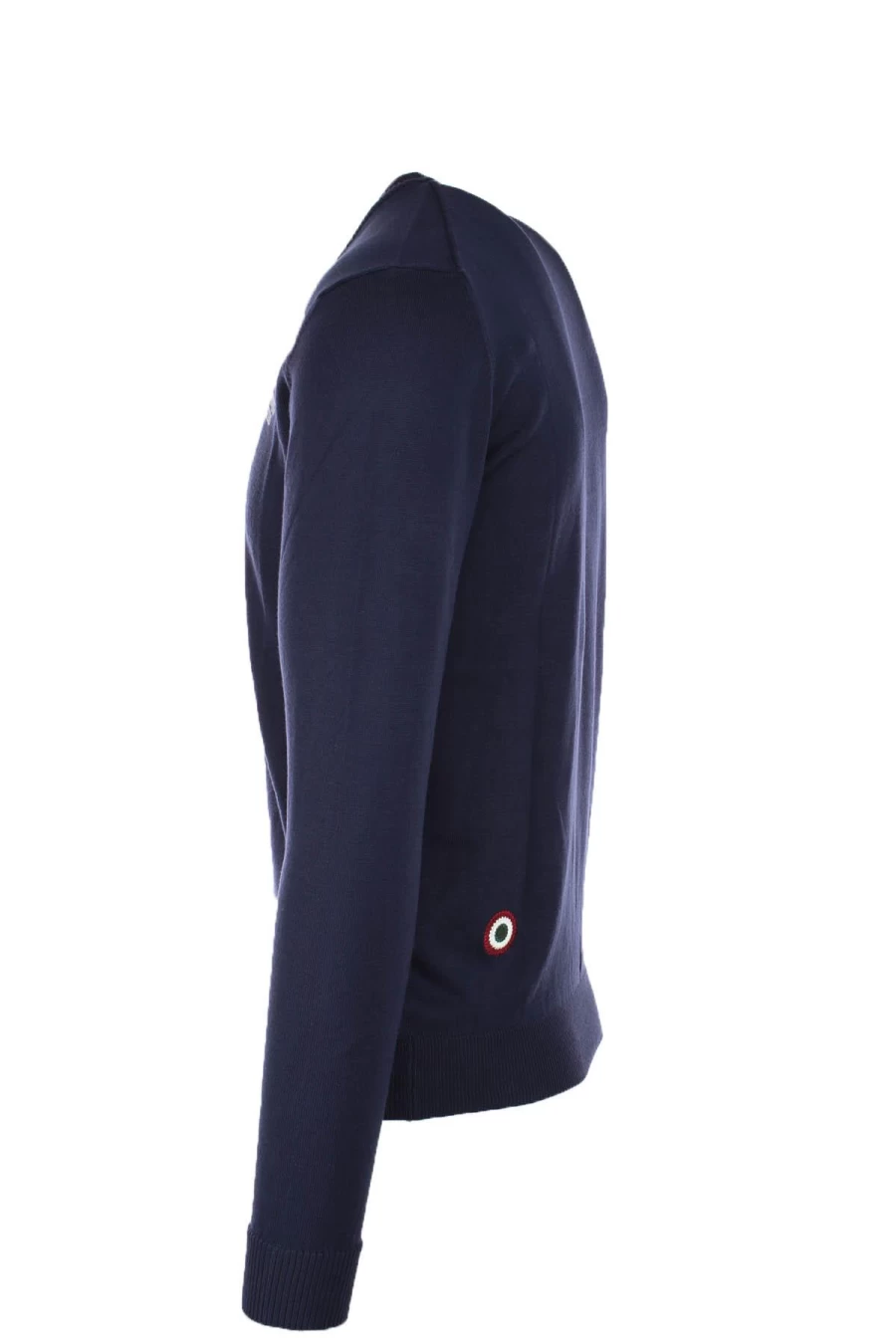 Air Force Cotton V-Neck Pullover Sweater - Aeronautica Militare Style - Prestigemodauomo Collection