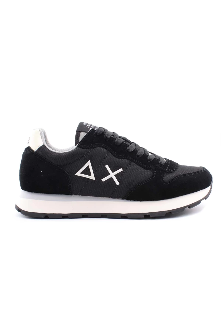 SUN68 Men's Solid Nylon Sneakers - Tom Prestige Collection - Lightweight Comfortable Casual Shoes