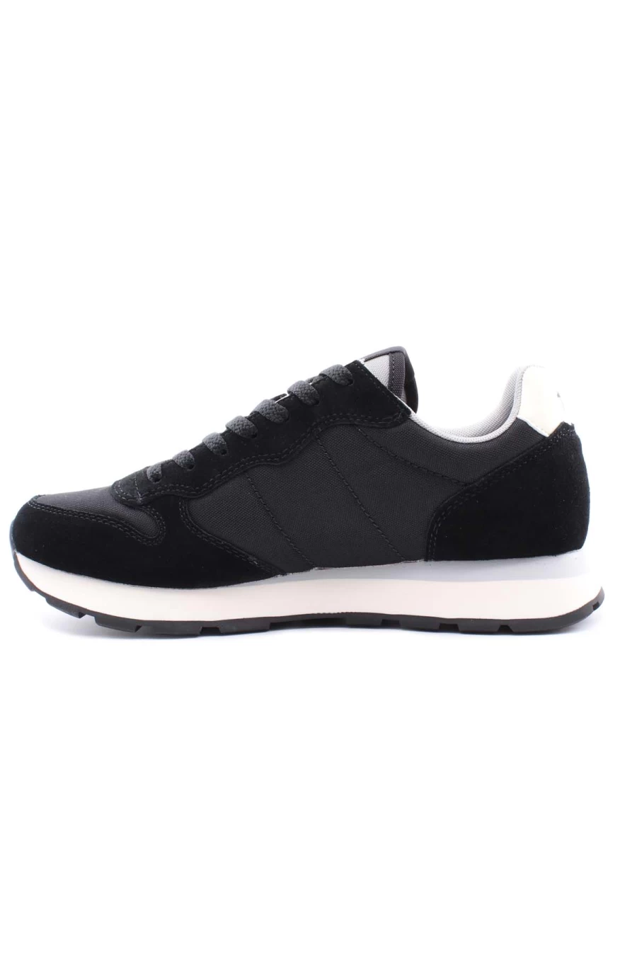 SUN68 Men's Solid Nylon Sneakers - Tom Prestige Collection - Lightweight Comfortable Casual Shoes
