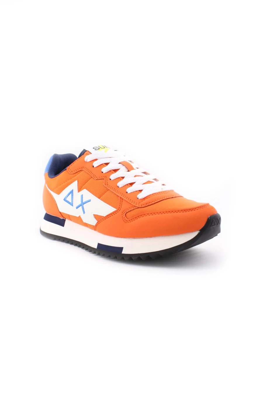 SUN68 Men's Niki Solid Color Sneakers - Comfortable Casual Shoes - Prestige Moda Uomo Collection