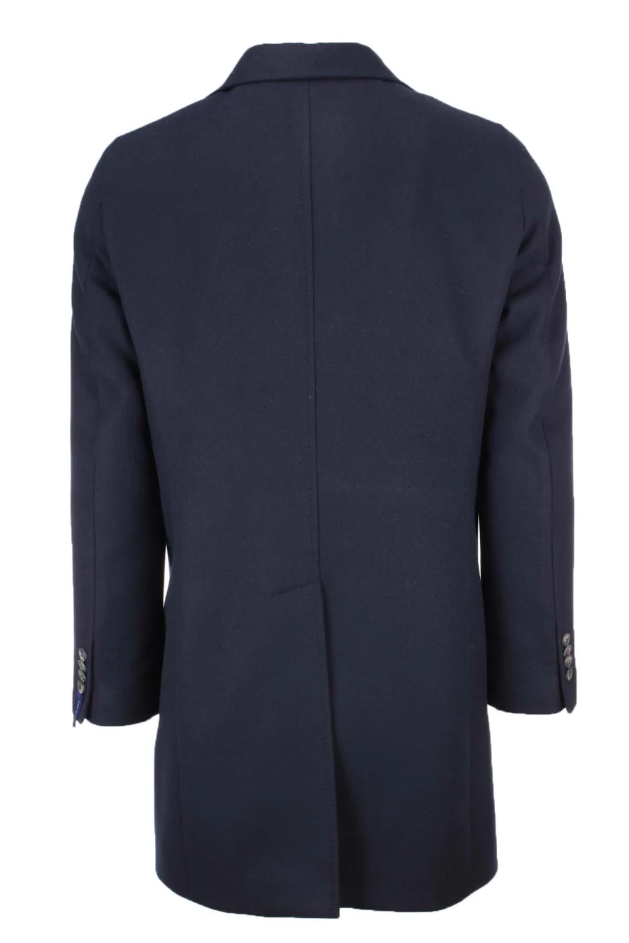 "Domenico Tagliente Short Single-Breasted Overcoat for Men - Prestigemodauomo"