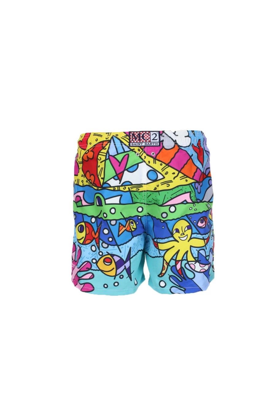 Saint Barth MC2 Men's Britto Sea World Costume - Prestigemodauomo Collection