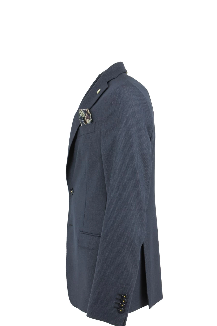 "Manuel Ritz Men's Micro-Patterned Blazer Jacket | Premium Prestigemodauomo Collection"