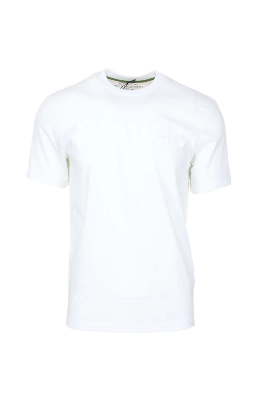 BLAUER Men's Half Sleeve T-Shirt with Embroidered Logo - Premium Cotton Casual Tee