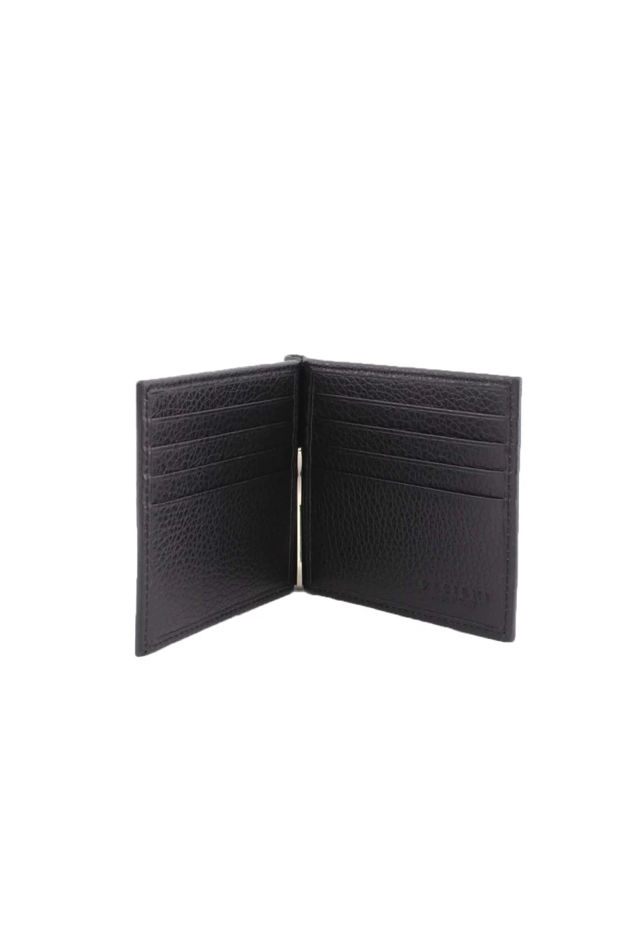 ORCIANI Genuine Leather Wallet with Money Clip for Men - Premium Bifold Cardholder - Stylish RFID Blocking Billfold