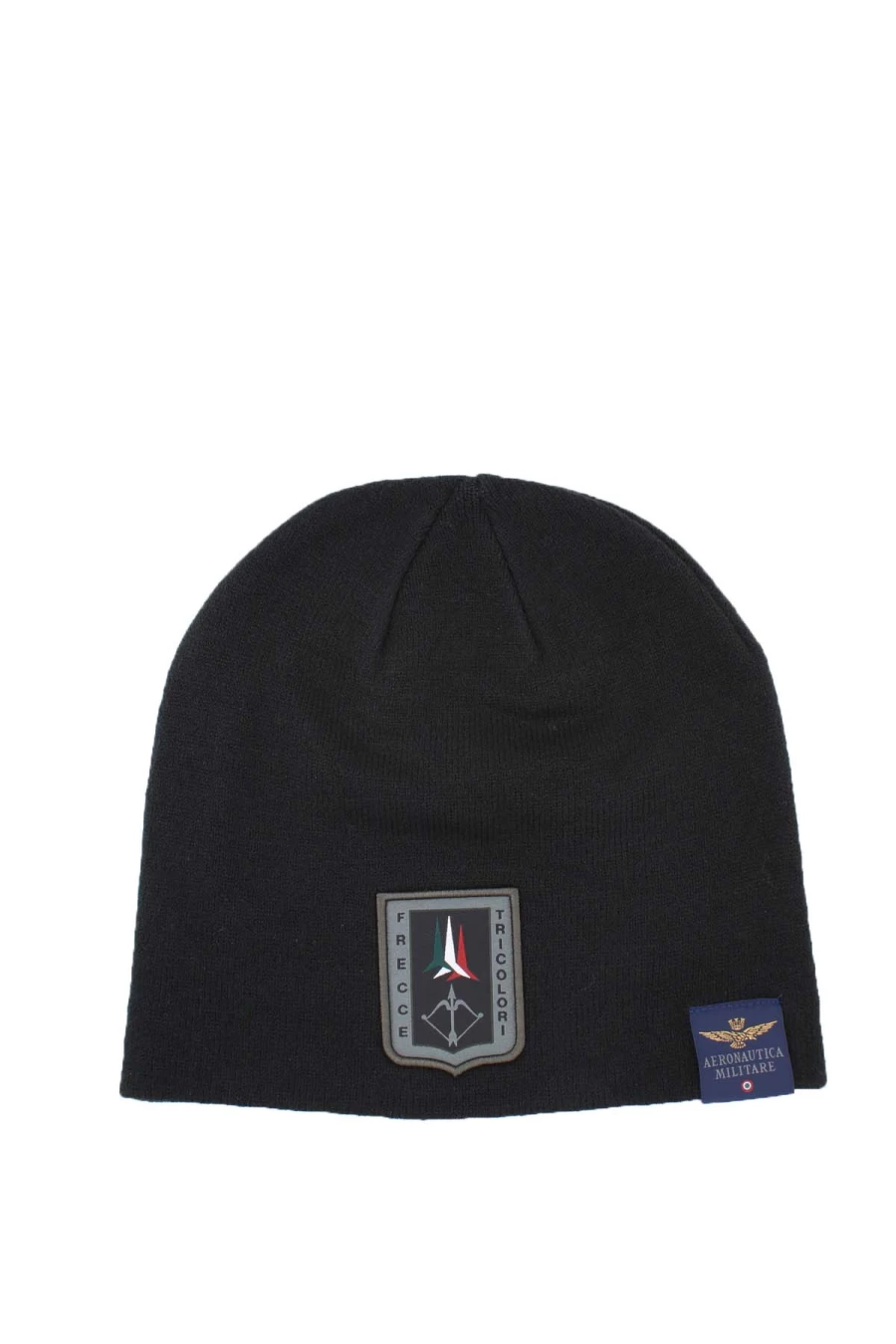 Air Force Wool Beanie Hat with Patch - Aeronautica Militare Style - Prestigemodauomo Winter Cap