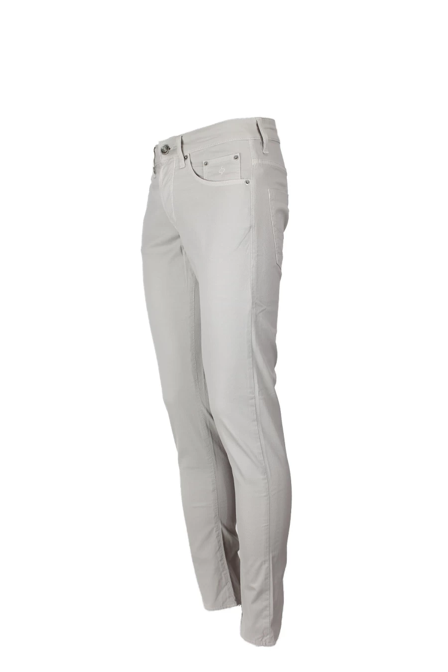 "Pantaloni Uomo Seville in Cotone Stretch con 5 Tasche - Siviglia Collezione - Prestigemodauomo"