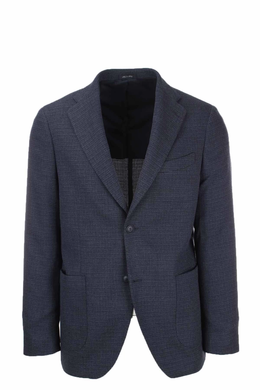 "Natu Men's Single-Breasted Unlined Jacket - Prestigemodauomo Collection"