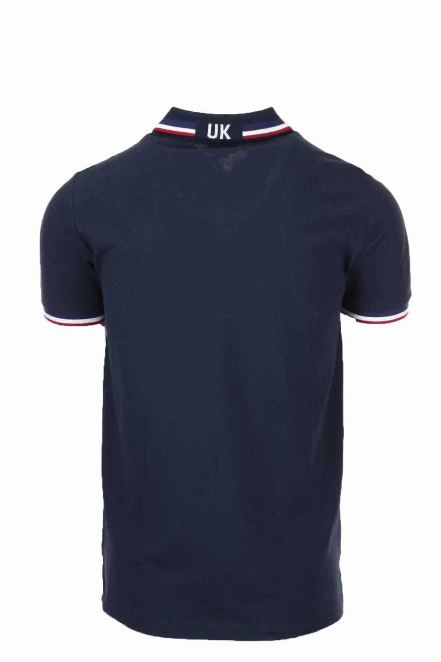 US Polo Assn Men's Half Sleeve Polo Shirt - England Flag Design - Premium Cotton Casual Tee