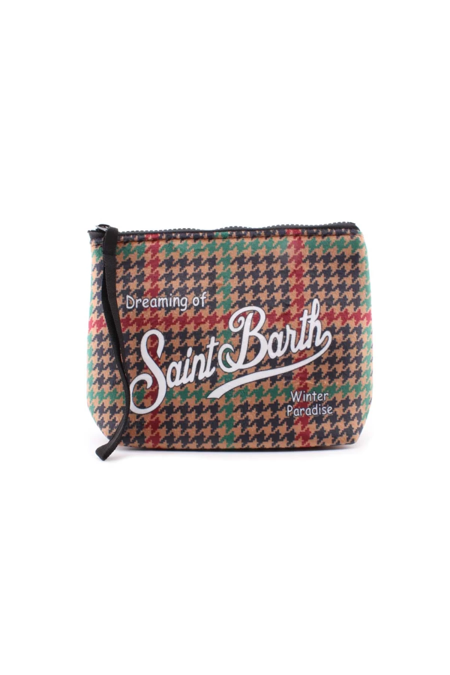 "Saint Barth MC2 Pied De Poule Aline Pochette - Elegant Bustina Bag for Men"