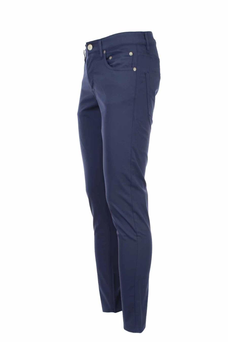 Seville Men's 5 Pocket Stretch Cotton Trousers - Siviglia Prestige Collection