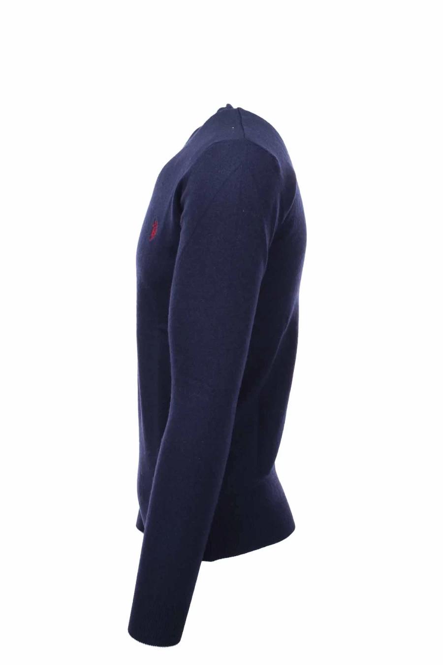 US Polo Assn Men's Wool Crew Neck Sweater - Classic Pullover for Winter