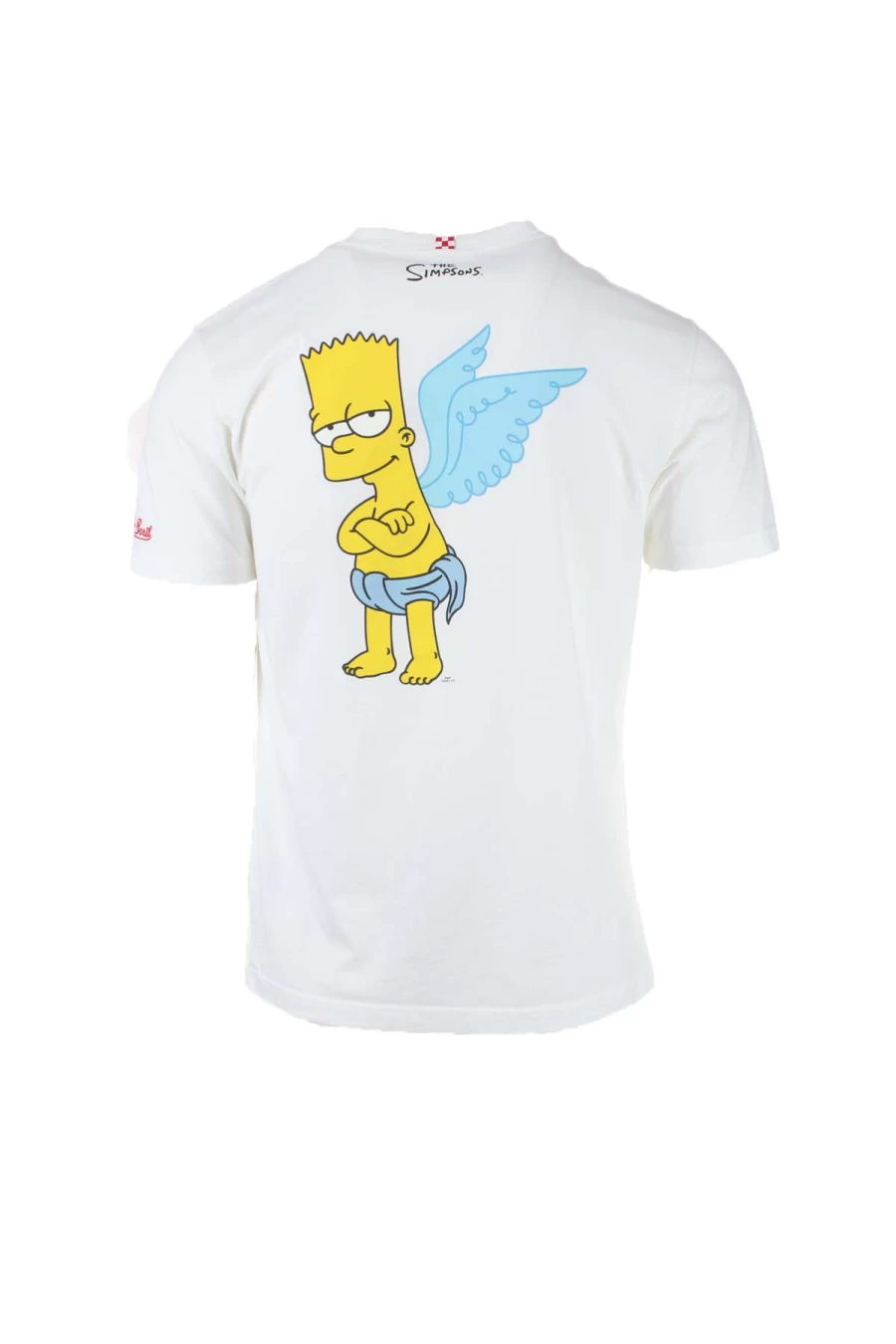 Saint Barth MC2 Angel Simpson Graphic Half Sleeve T-Shirt for Men - Premium Cotton Tee