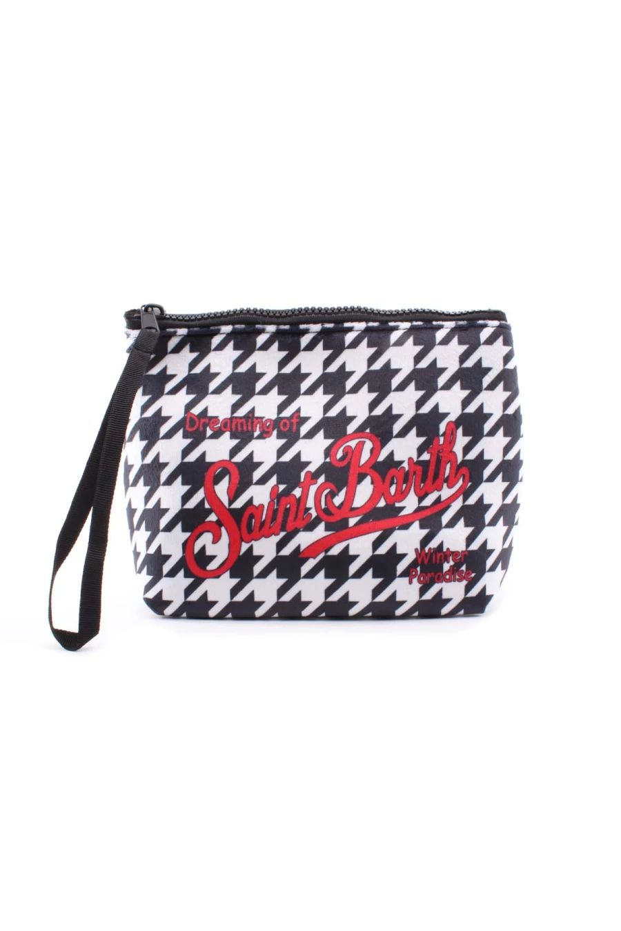 "Saint Barth MC2 Pied De Poule Aline Pochette Bustina - Prestigemodauomo Luxury Men's Accessory"