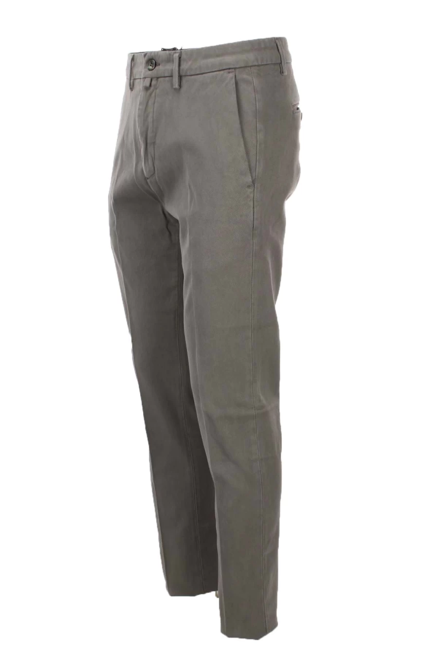 Seville Men's Cotton Blend Chino Trousers - Comfort Fit Casual Pants
