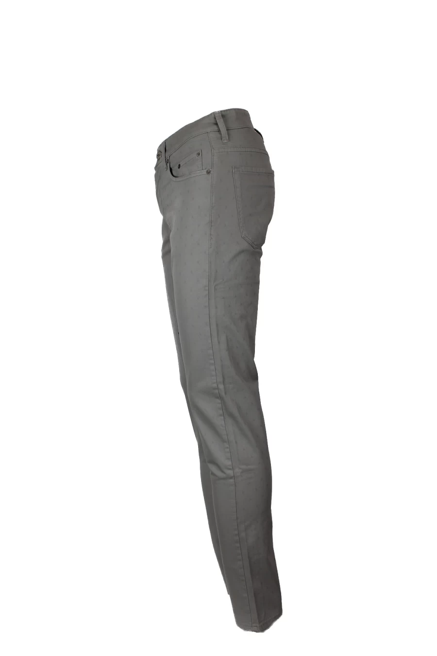 "Pantaloni Uomo 5 Tasche Stretch con Toppa Fantasia - Siviglia by Prestigemodauomo - Collezione Seville"