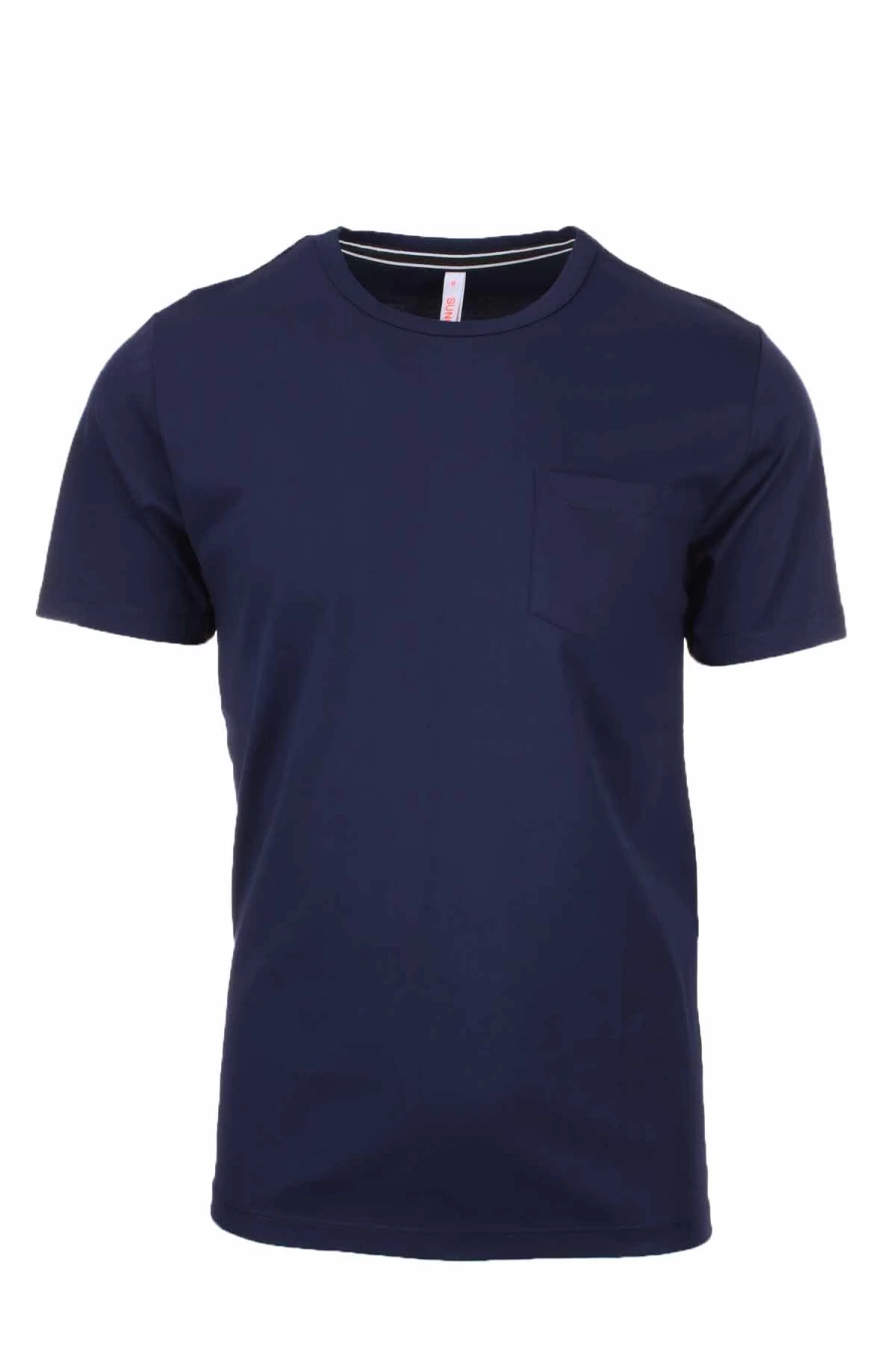 "Men's Half Sleeve Cotton T-Shirt with Pocket - SUN68 Casual Comfort Fit Tee"