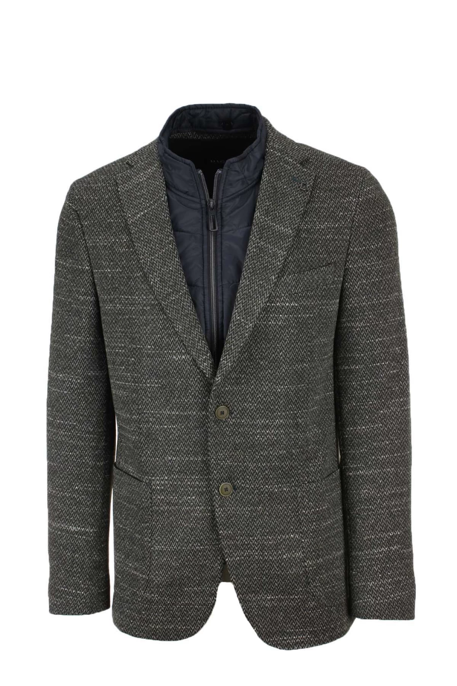 DIGEL Men's Jacket with Detachable Bib - Premium Outerwear for Style and Functionality