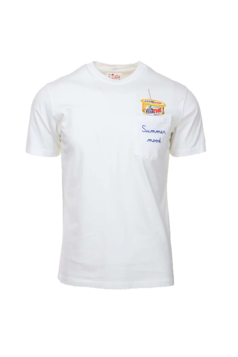 Saint Barth MC2 Estathe Half Sleeve T-Shirt for Men | Premium Quality Cotton Tee