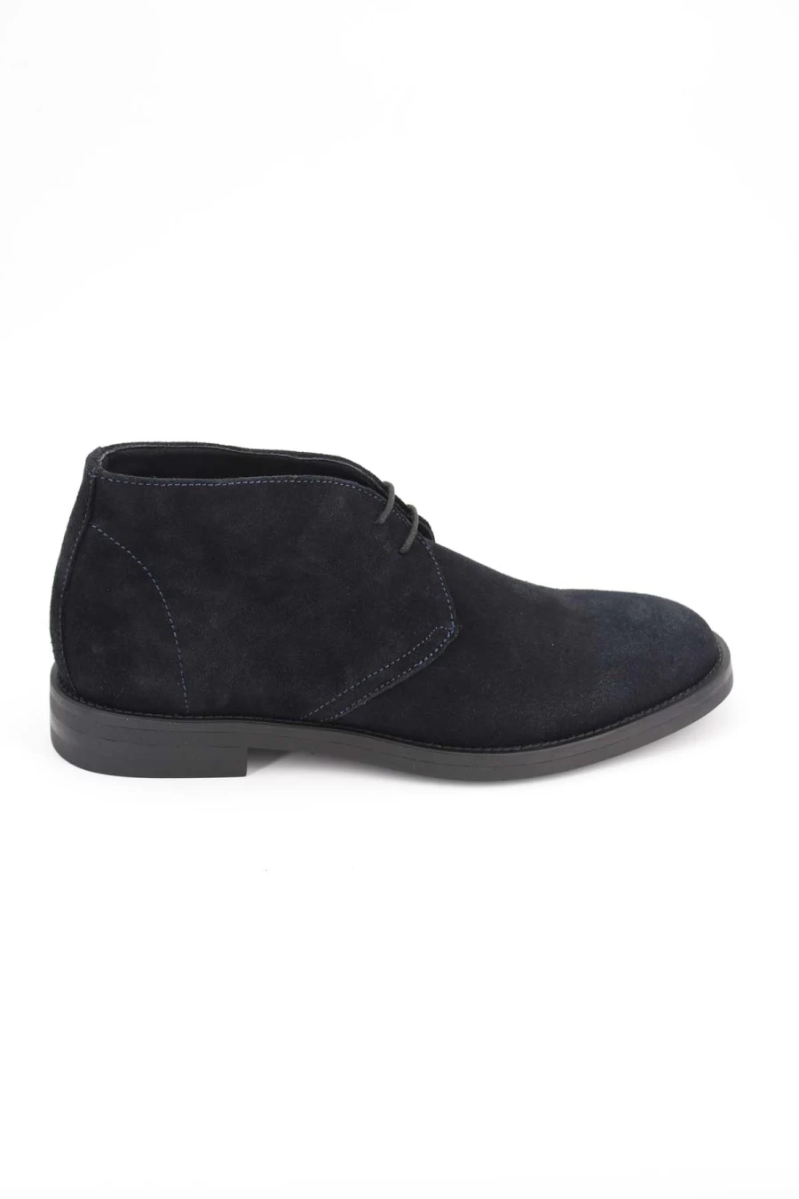 "Clear Sea Suede Ankle Boots for Men - Marechiaro Collection - Premium Quality Boots"