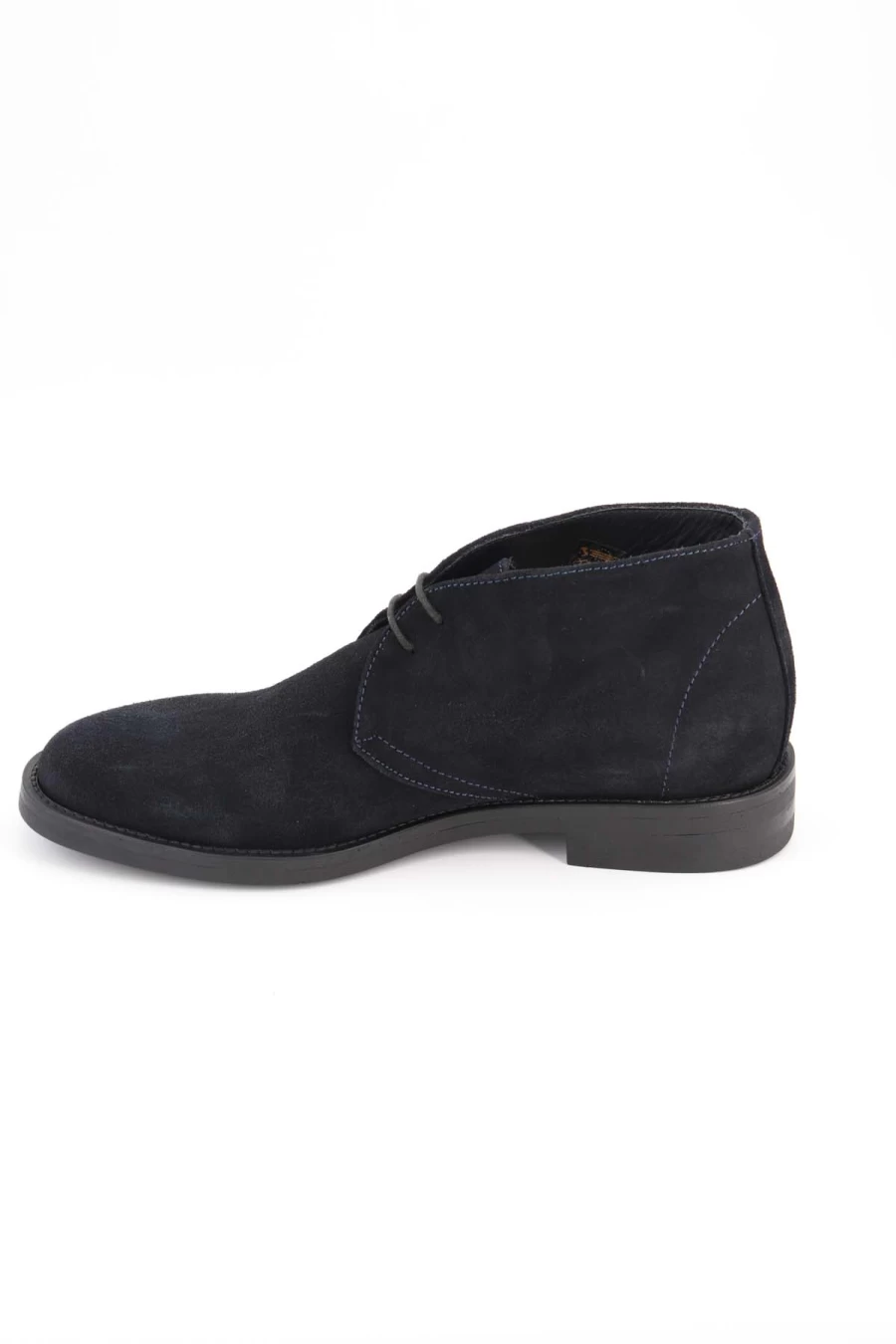 "Clear Sea Suede Ankle Boots for Men - Marechiaro Collection - Premium Quality Boots"