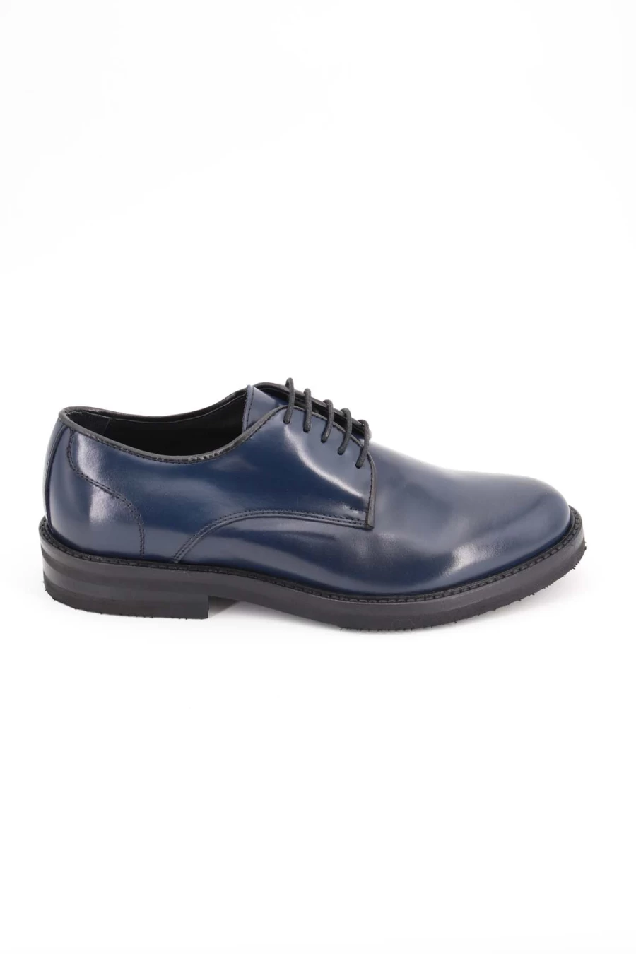 "Clear Sea Marechiaro Men's Lace-Up Dress Shoes with Non-Slip Rubber Sole – Premium Italian Style"