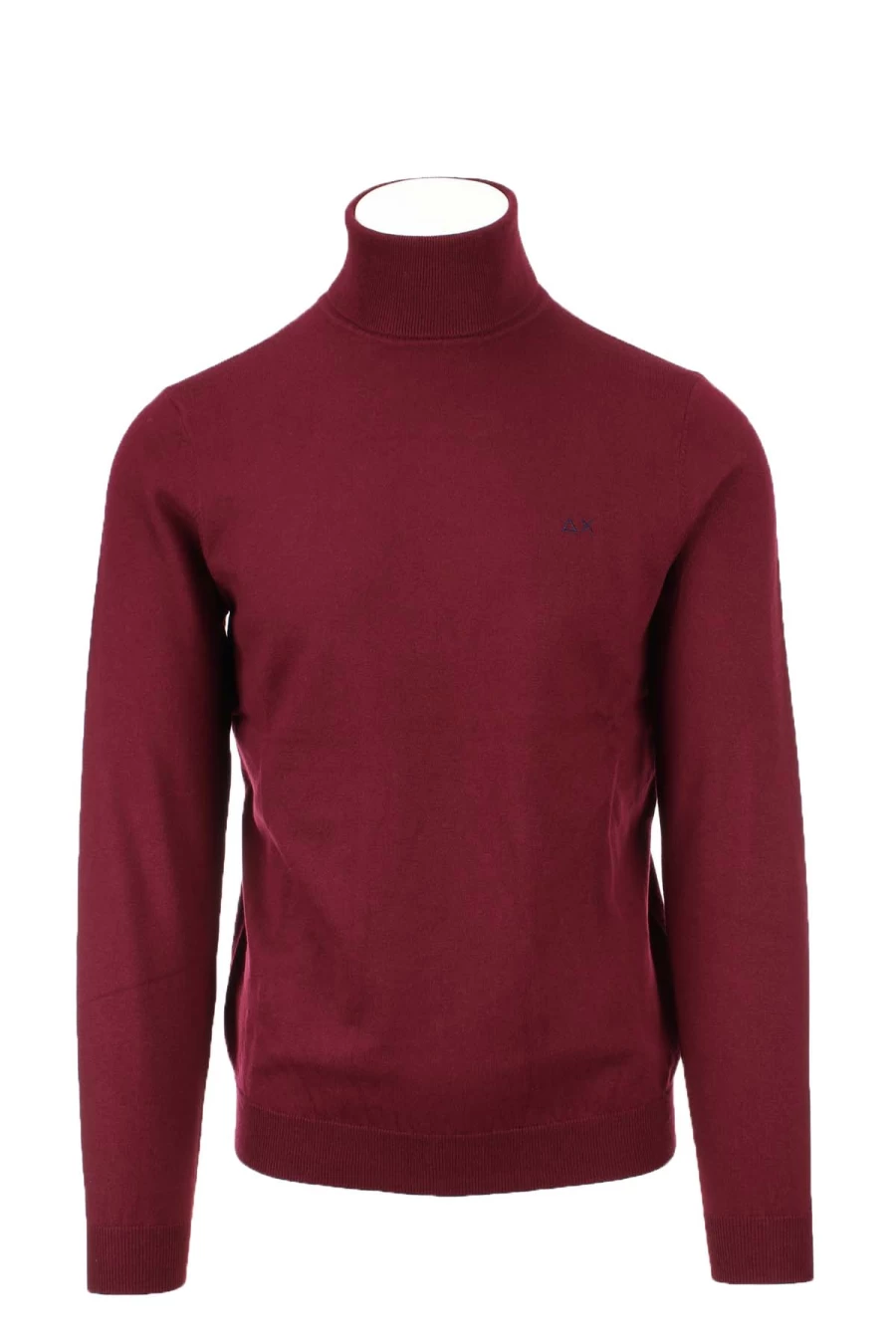 Wool & Cotton Turtleneck Sweater for Men by SUN68 - Prestigemodauomo Collection