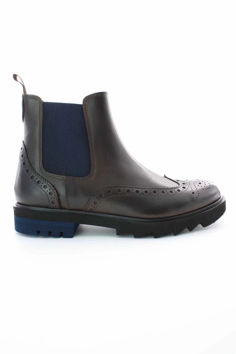 Clear Sea Men's Leather Chelsea Boots - Beatles Inspired Vintage Style - Marechiaro Collection