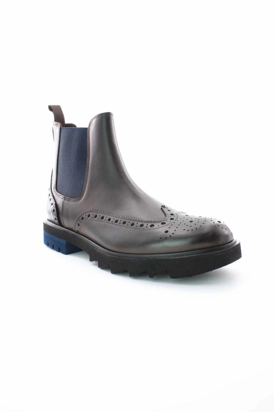 Clear Sea Men's Leather Chelsea Boots - Beatles Inspired Vintage Style - Marechiaro Collection