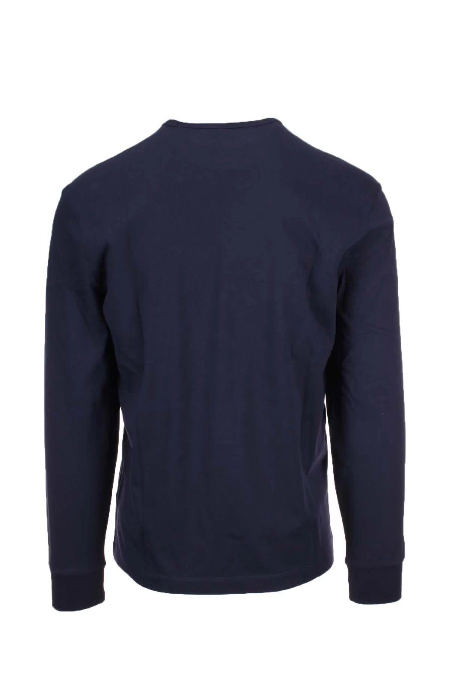 BLAUER Men's Long Sleeve Jersey T-Shirt with Embroidered Logo - Premium Cotton Comfort Fit