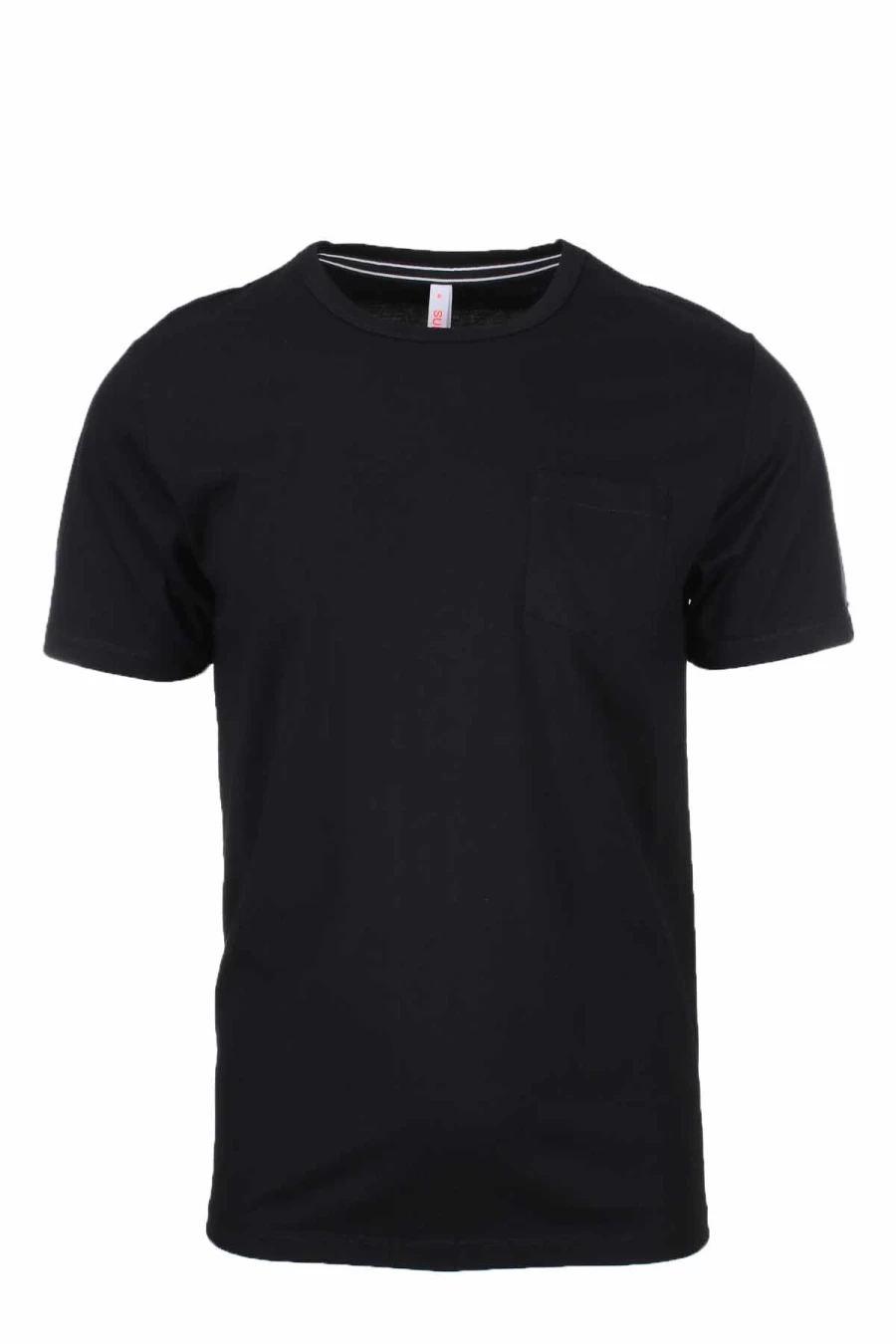 "Men's Half Sleeve Cotton T-Shirt with Chest Pocket - SUN68 Casual Comfort Fit Tee"