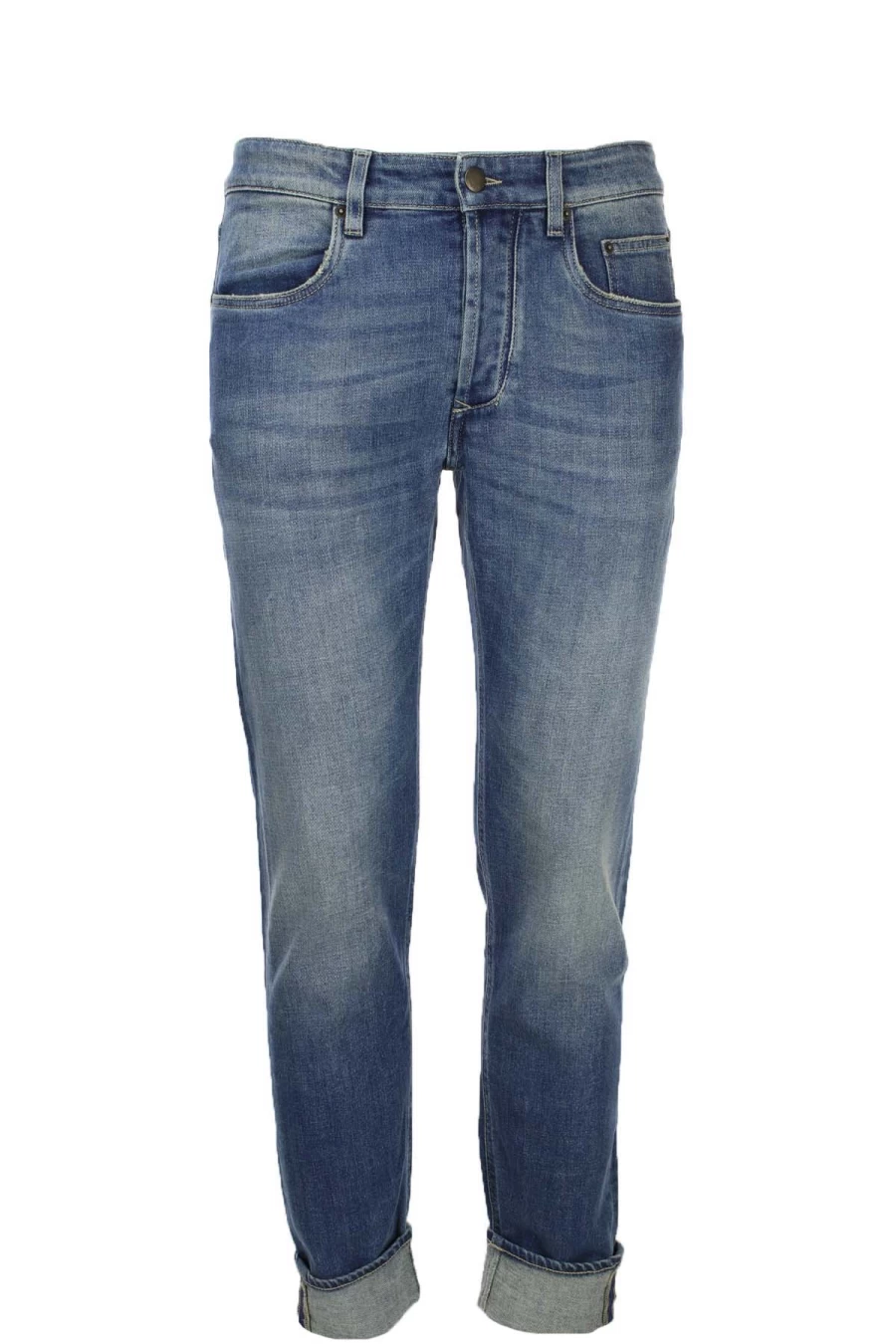 Seville Men's Classic 5-Pocket Denim Jeans - Premium Comfort & Style