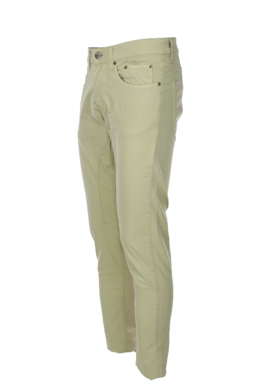 Seville Men's 5-Pocket Cotton Satin Trousers - Prestigemodauomo Siviglia Style