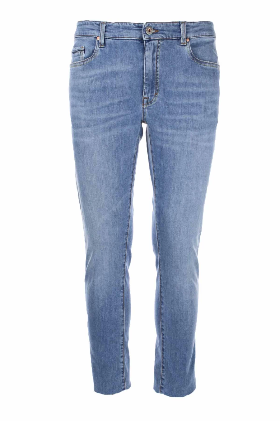 Teleriazed Men's 5 Pocket Denim Jeans - Premium Quality Stretch Denim Pants - Prestigemodauomo Collection