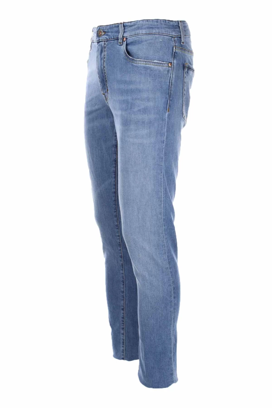 Teleriazed Men's 5 Pocket Denim Jeans - Premium Quality Stretch Denim Pants - Prestigemodauomo Collection