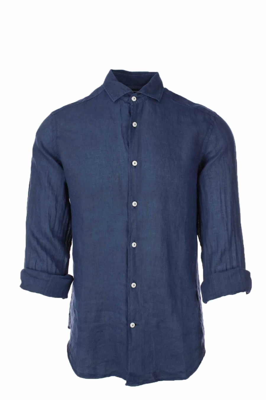 Saint Barth MC2 Men's Long Sleeve Linen Shirt - Premium Casual Wear