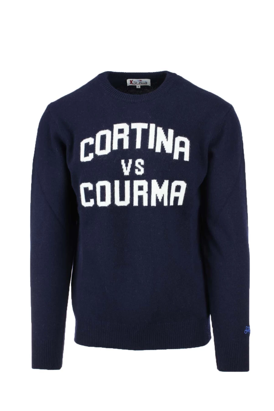 Saint Barth MC2 Wool Crew Neck Pullover Sweater - Cortina vs Courma - Prestigemodauomo Collection
