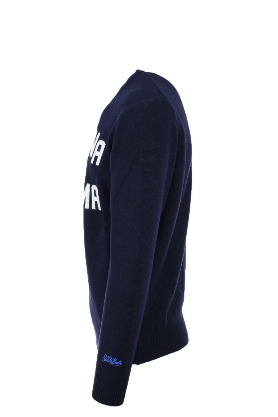 Saint Barth MC2 Wool Crew Neck Pullover Sweater - Cortina vs Courma - Prestigemodauomo Collection