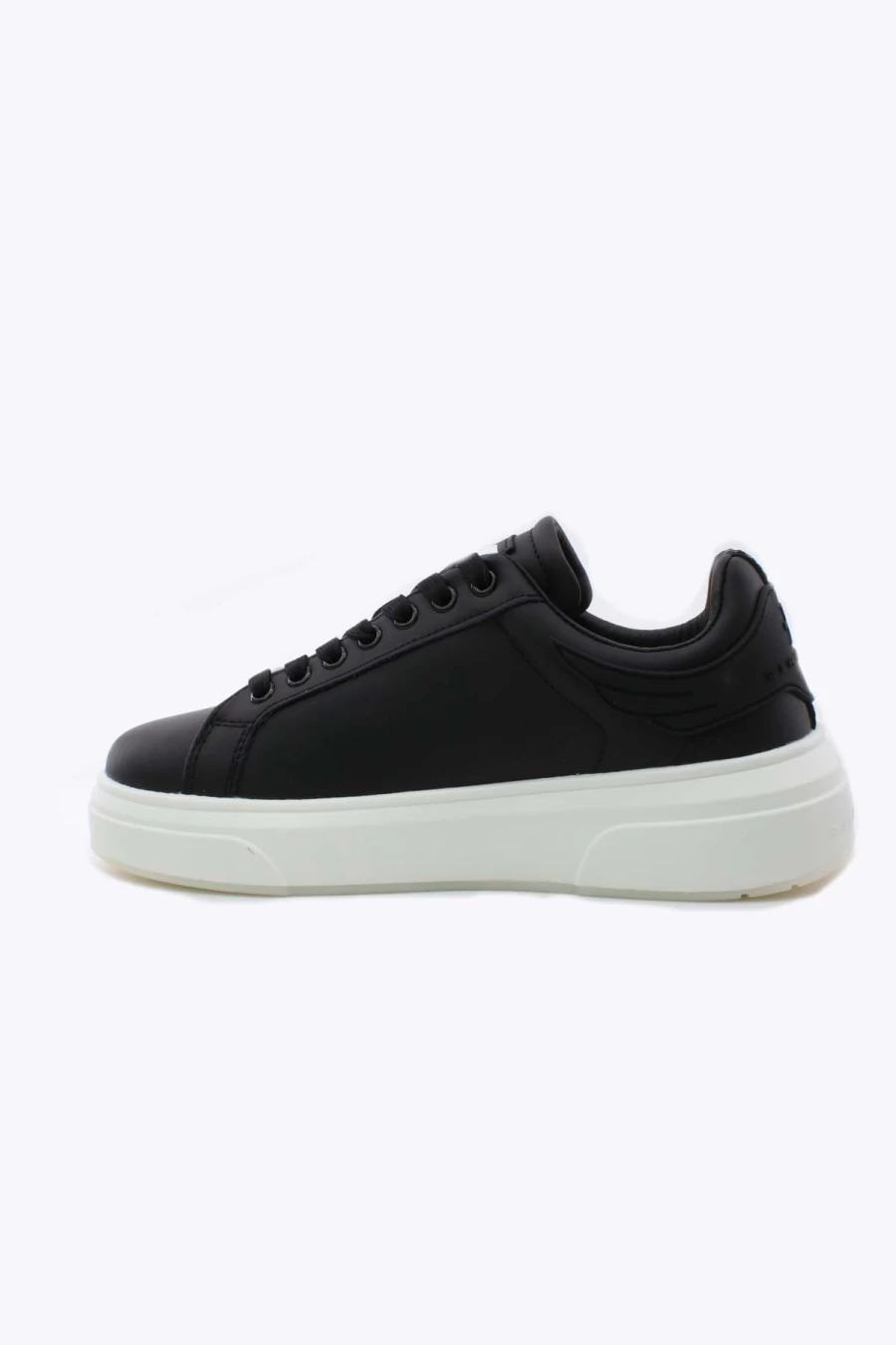 JOHN RICHMOND Maxi Logo Regno Leather Sneakers - Men's Luxury Italian Designer Shoes