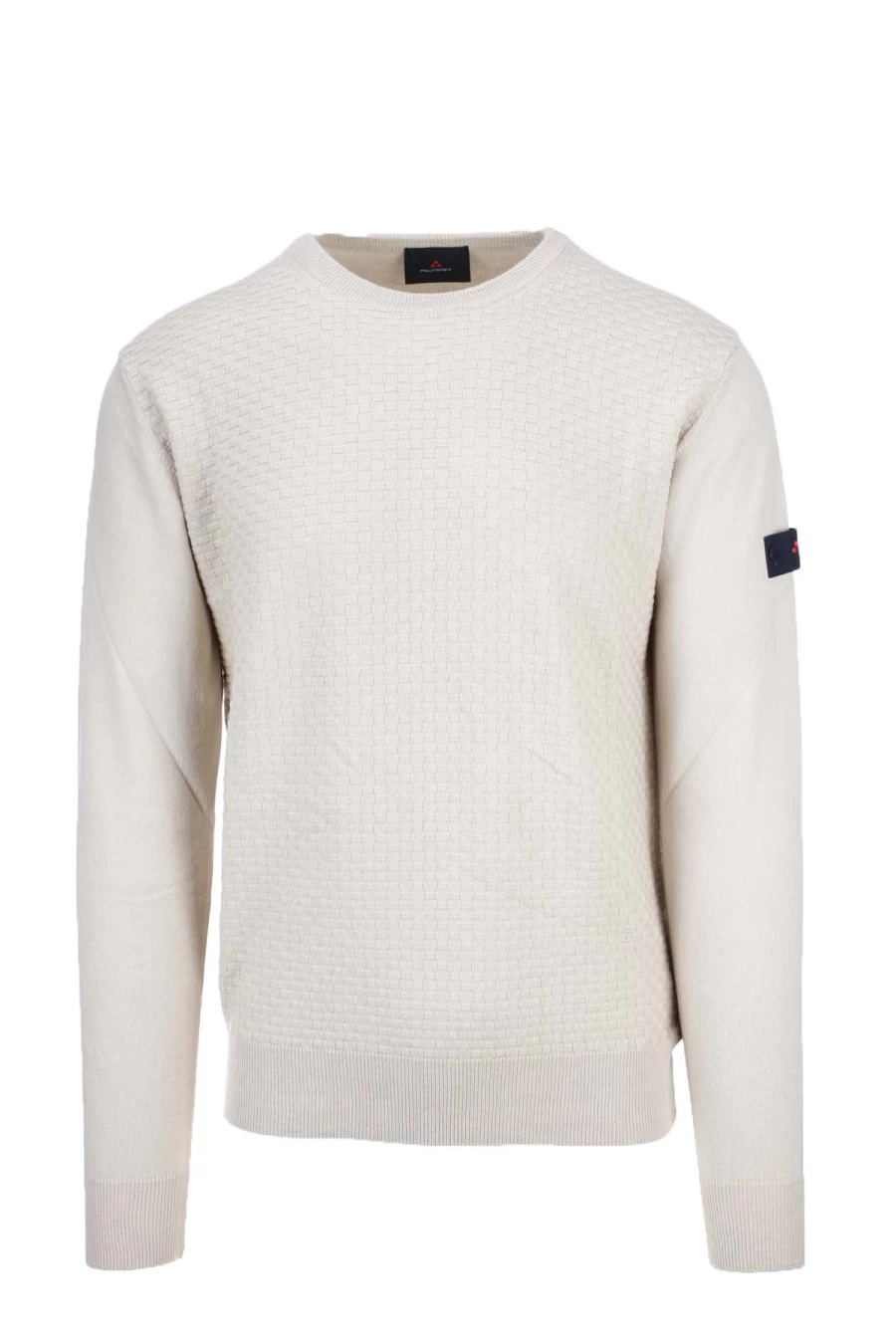 Peuterey Men's Shipka Intarsia Crew Neck Sweater - Premium Knitwear