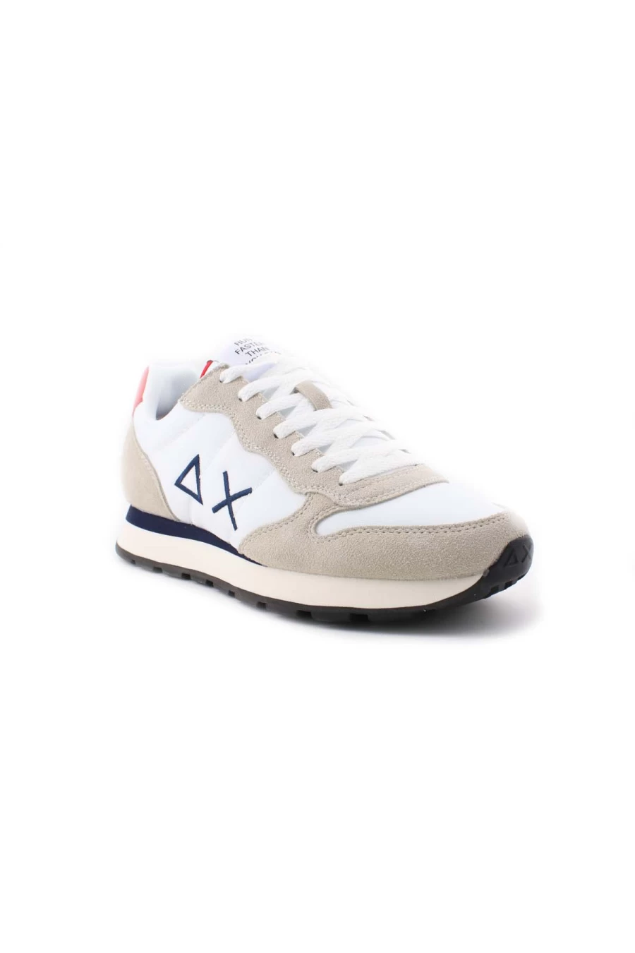 SUN68 Men's Solid Nylon Sneakers - Tom Prestige Model - Lightweight Comfortable Casual Shoes