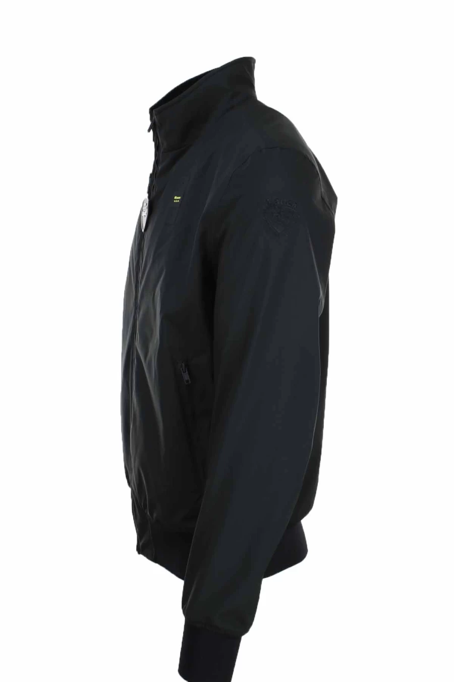 BLAUER Men's Lightweight Neoprene Bomber Jacket | Alfredo Style | Water-Resistant & Durable