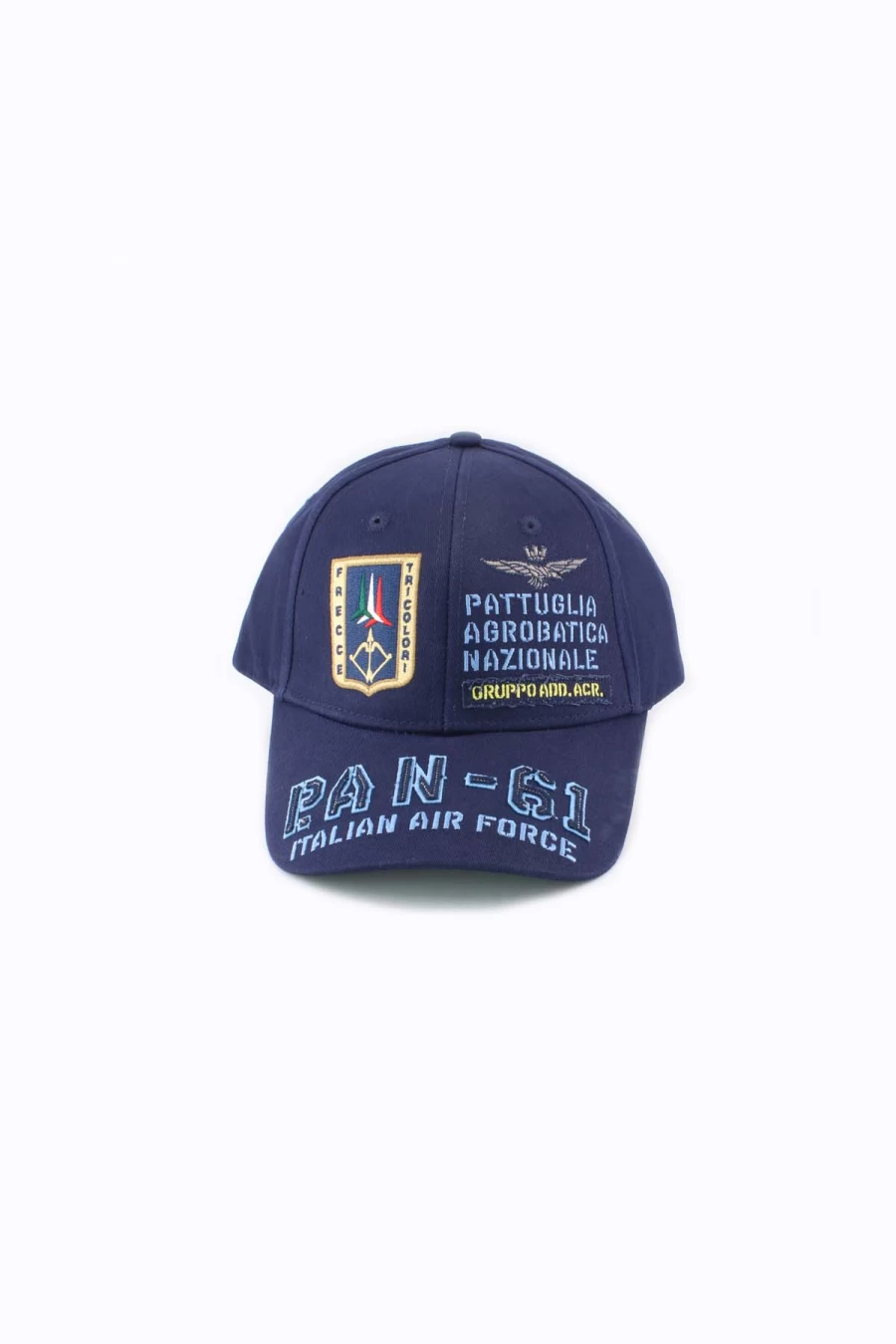 "Air Force Cotton Military Hat With Visor - Aeronautica Militare Style - Prestigemodauomo"