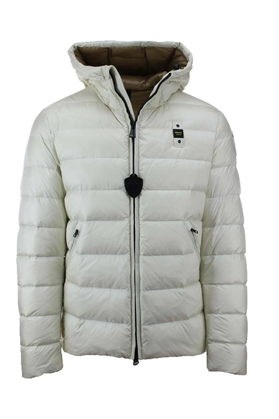 BLAUER Men's Premium Down Hooded Jacket - Warm Winter Coat - Prestigemodauomo Collection