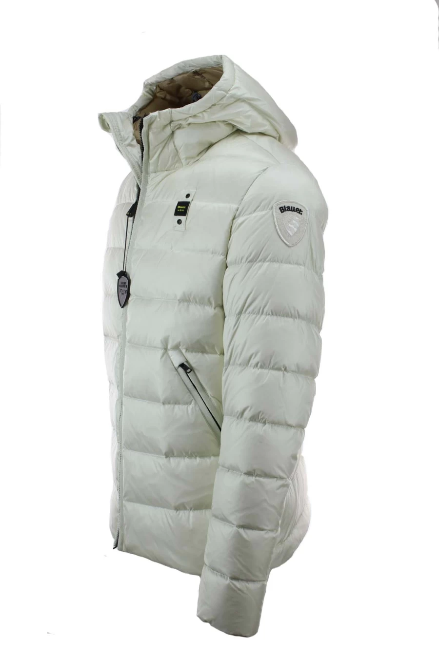 BLAUER Men's Premium Down Hooded Jacket - Warm Winter Coat - Prestigemodauomo Collection
