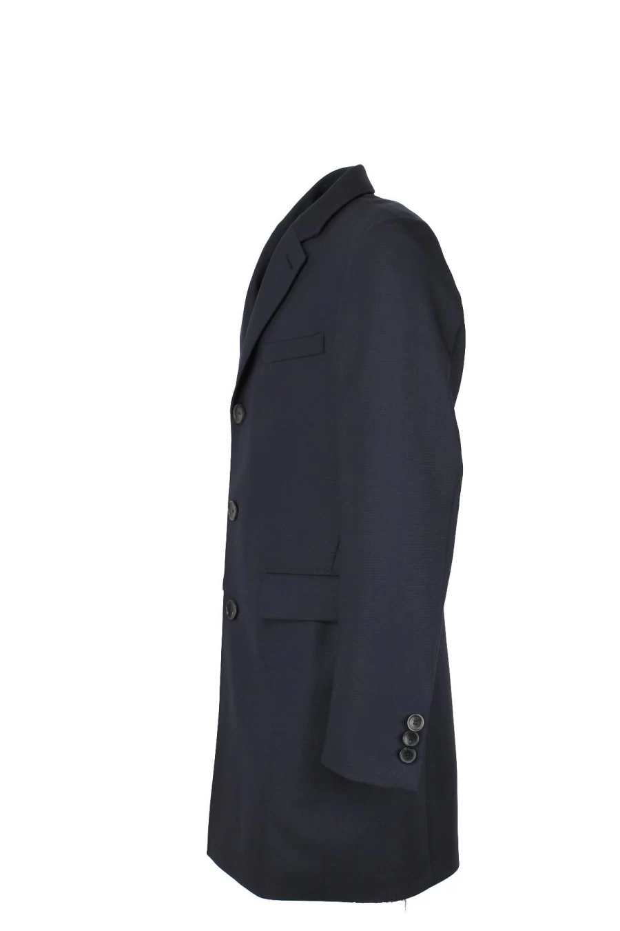 HUGO BOSS Short Wool Coat for Men - Premium Lana Overcoat - Prestigemodauomo Collection
