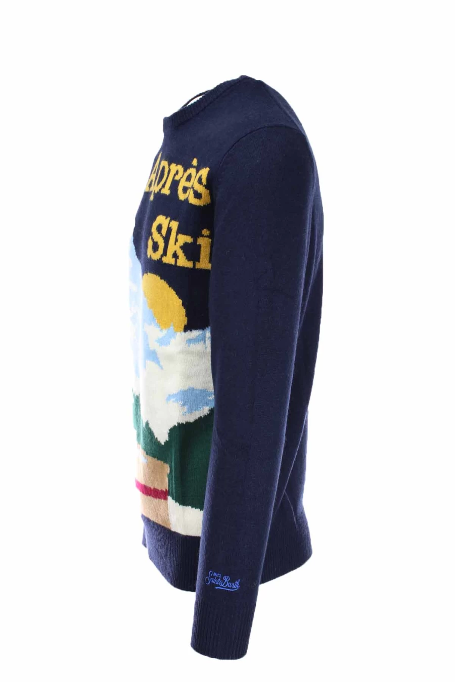 Saint Barth MC2 Wool Crew Neck Sweater - Apres Ski Winter Pullover - Prestigemodauomo