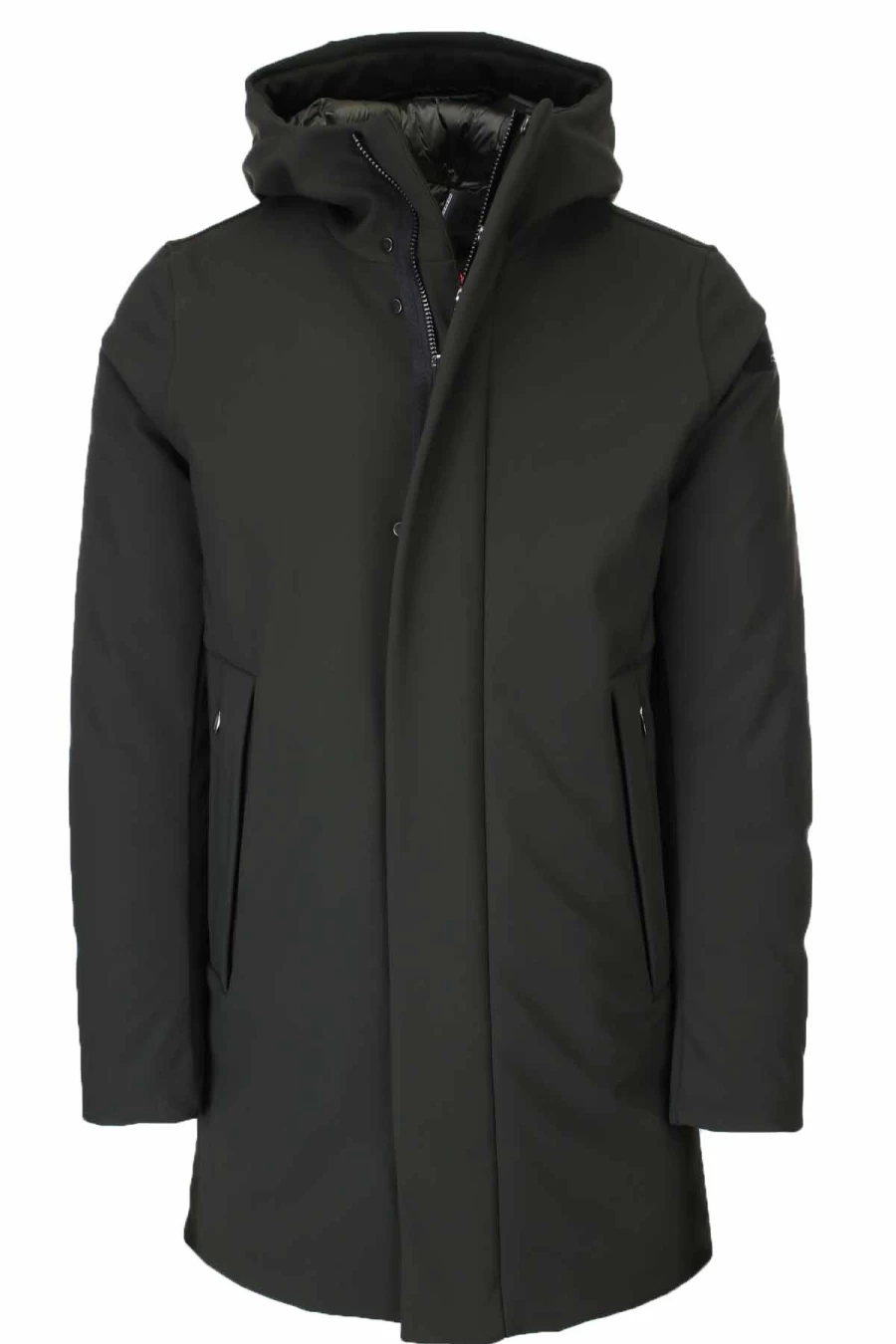 RRD Men's Winter Parka with Hood - Eskimo Style Coat - Prestigemodauomo